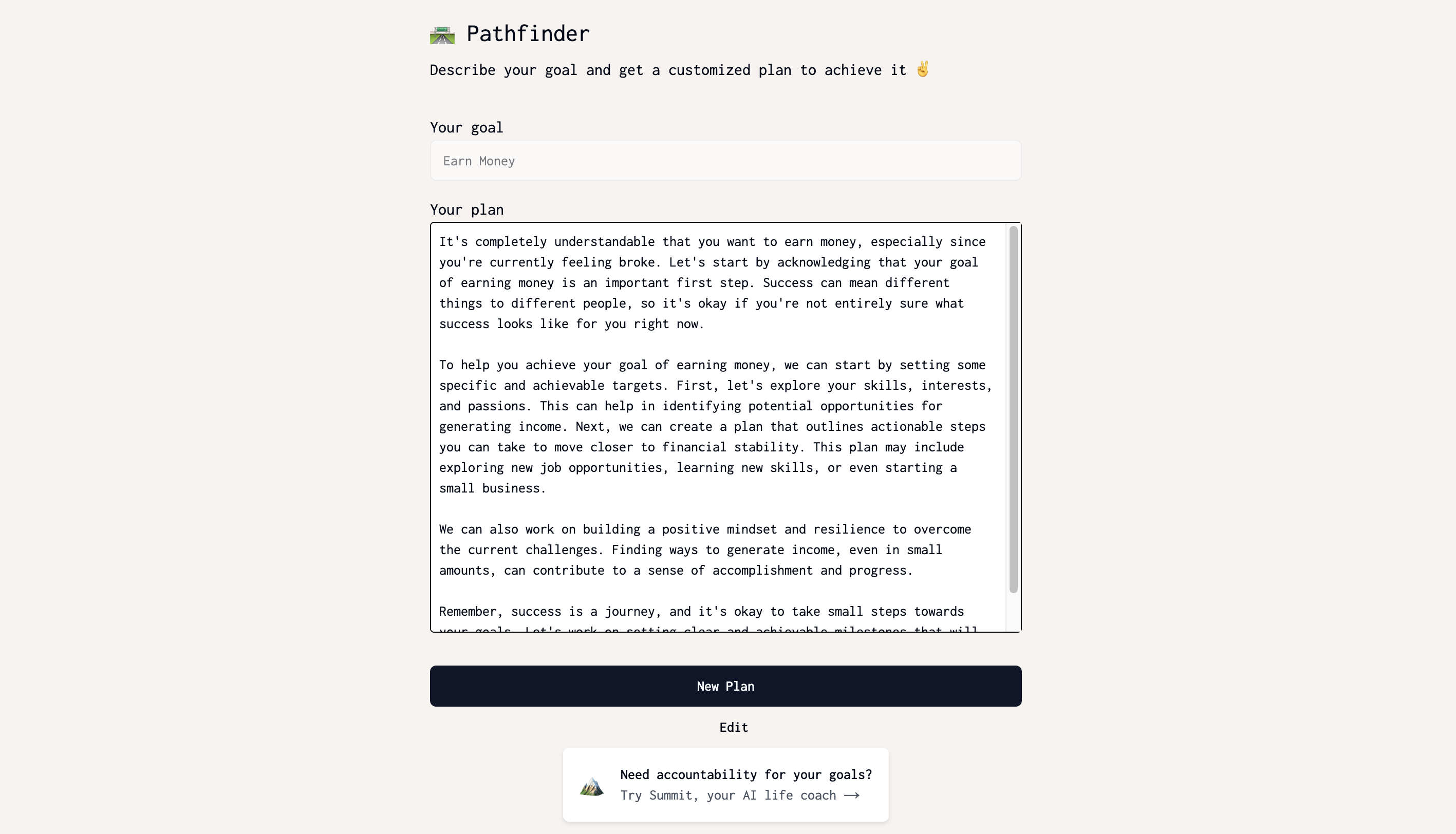 PathFinder: Sfruttare l’intelligenza artificiale per Strategie di Vita su Misura